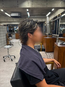 タメ(tame-) サーフカール/フェザーパーマ/ハイライト【都賀/メンズ】