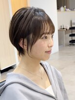 トト 船橋店(toto.)&nbsp;★暗めカラーデザインカラーグランマッシュショートボブ[船橋]