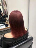 ネクスト 池袋(NEXT)&nbsp;ダブルカラー/黒染め残留/レッド