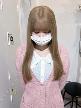 エメヘアー(Eme hair) milk tea beige