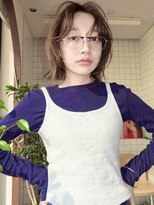 スタニング 渋谷(STUNNING.)&nbsp;レイヤーボブ/切りっぱなしボブ/顎下ボブ/外はねボブ／ブラウン