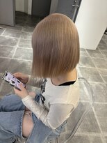 ペレ 栄店(PELE)&nbsp;クラゲヘアー/小顔に見せるヘア/ココアベージュ/栄