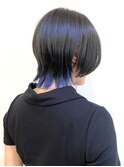 【morio成増/宇佐美】襟足ブルーウルフヘアー◎