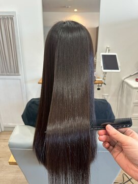 コエ(coe) coeオリジナル☆毎日簡単スタイリング☆ナチュラルストレート