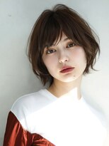 ニーフ 恵比寿(neaf) イメチェン/ピンクベージュ/前髪/クールショート/レイヤーカット