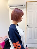 アールファイブ ショウナンダイ(R-5 shonandai)&nbsp;【hitomi/湘南台】ブリーチカラー/ピンクベージュ/ぱつっとボブ