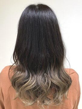 アズール 草加(azule) 【大人女性おすすめ】グラデーションカラー グレージュ