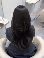 アンド ラ ブランシュ(&.La Blanche) 大人ガーリー/ダークアッシュ/ミディアムレイヤー/髪質改善