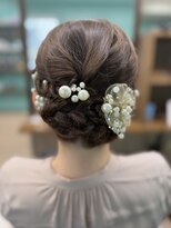 ヘアジーナ(Hair Jina)&nbsp;お呼ばれアップスタイル♪