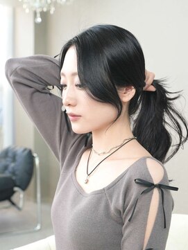 ニュウ(niw) 金沢美容室／niw／金沢駅西／顔まわり／似合わせカット／韓国