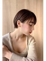 トイロ 中目黒(Toiro)&nbsp;丸みショートマッシュショートシースルーバング