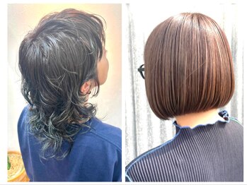 ヘアーデザイン アブー(hair design A BOO)の写真/【仕上げまでマンツーマンのプライベートサロン】リラックスしてゆっくりお過ごしください♪
