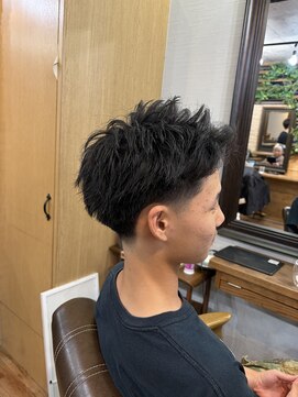 プランツヘアー 10代20代30代 清潔感スパイキーショート
