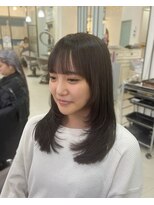 ヘアーアンドメイク シークタチカワ 立川店(Hair&Make Seek)&nbsp;レイヤーカット×グレージュカラー