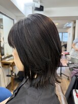 ヘアーサロン ラフリジー(Loufreasy)&nbsp;髪質改善ストレートで艶やかなくびれミディアム