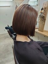 ファム 札幌大通(fam)&nbsp;似合わせボブカット◆髪質改善メテオカラー＋トリートメント