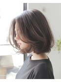 結べるくびれボブ/バタフライカット/30代/40代/50代