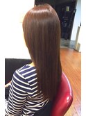 【おススメ縮毛矯正】サラサラストレートで美髪へ髪質チェンジ
