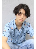 ブークル(boucle)&nbsp;外国人風マットニュアンスセンターパートネープレススタイル