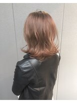 ロティー(loty)&nbsp;【loty川原一高】切りっぱなしボブ×ミルクティーベージュ