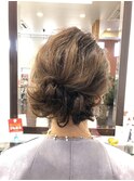 お呼ばれアレンジ
