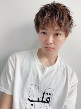 ルービック 梅田茶屋町(Rubik) 爽やかツーブロック【アッシュベージュ】