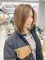 ソーコ 渋谷(SOCO) *【SUN】ブラウンベージュ前下がりロブ