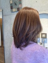 美容室 ル クラージュ&nbsp;オレンジブラウンカラー