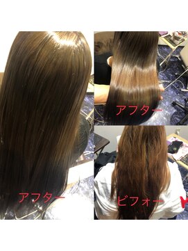 アンディヴァイド(UNDIVIDE) プラチナカラー&ピンクアッシュグラデーションカラー