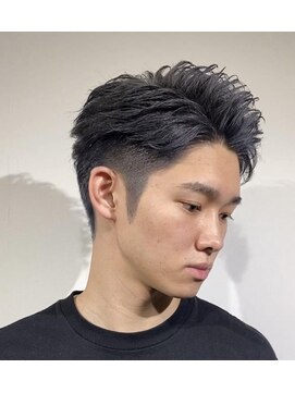 ドルクス 日本橋(Dorcus) 20代30代の流行りのメンズショートスタイル　アッシュグレー