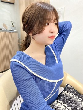 ロンドプロフィール 浦和(Lond profil) 韓国　艶カラー　顔まわり　haruhi【浦和/大宮】