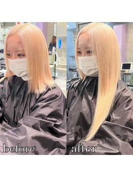 ラヴィキョート(Lavy kyoto) 抜きっぱなしブロンド×エクステ80枚◎