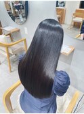 美髪トリートメント×ストレート×髪質改善×酸熱トリートメント
