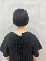 エンドリンク(endlink)&nbsp;黒髪ワイドバングミニボブ