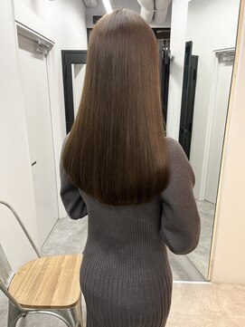 ヌープヘアーアイス(NUUP.hair ici) 20代30代髪質改善酸熱トリートメント艶感ストレート