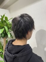 アイビー(ivy)&nbsp;ツイストスパイラルパーマ ＊ 刈り上げなし ＊マッシュウルフ