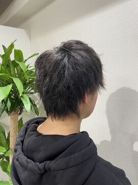 アイビー(ivy) ツイストスパイラルパーマ ＊ 刈り上げなし ＊マッシュウルフ