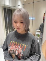 ロンドシェリ 仙台(Lond Cheri)&nbsp;ケアブリーチ ハイトーン 顔まわりレイヤー 裾カラー 前髪 仙台