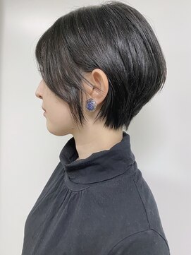 モリオフロムロンドン 原宿本店(morio from London) 【morio原宿】大人 ショート 耳かけ 黒髪