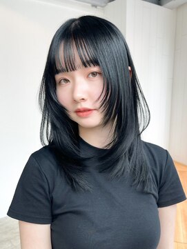 アイティーバイアルバム 下北沢店(IT by ALBUM) クールフェイスレイヤー__ハッシュカットフルバング_ba474092