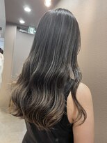 ボネッカ 鶴見(BONECCA)&nbsp;【浜田奈津子】ナチュラルハイライト×グレージュ