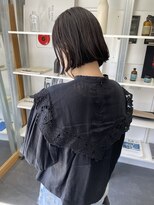メゾンアトリエ(MaisonAtelier)&nbsp;厚みを残した切りっぱなしBOB  山崎加菜子