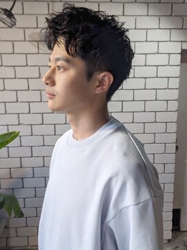 ノアソルテ 名古屋 栄(NOA solte.) NIA solte. メンズカット/スパイキーショート/アップバング