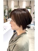 大人くびれショート/白髪ぼかしハイライト/武蔵小杉/自由が丘