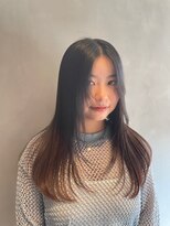 エスケープ トゥ ボナ(ESCAPE to bona.)&nbsp;韓国風レイヤーカット×秋冬カラー 髪質改善ケアトリートメント