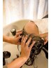 【頭皮刺激緩和】似合わせカット+オーガニックヘアカラー+クレンジングスパ
