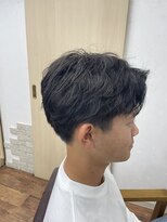 メルシー トータル ブランディング サロン(merci TOTAL BRANDING SALON)&nbsp;メンズ アップバンク×ナチュラルパーマ
