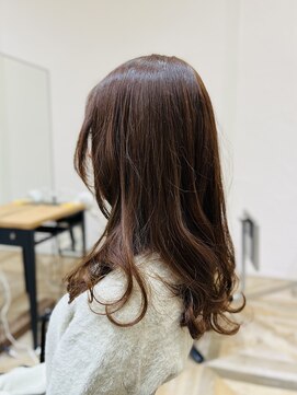 グランデュール サンストリート浜北店(GRANDEUR) ピンクブラウン 春カラー