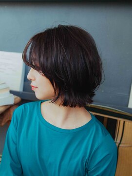 アラワラブルー(arrawarra blue) くびれショートボブ/20代/30代/40代/50代/倉敷/白楽町