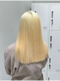 12139金髪マロンベージュブロンドニュアンスカラーベージュ